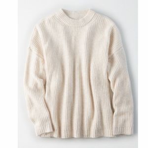 AE Oversized Softest Crew Neck Sweater